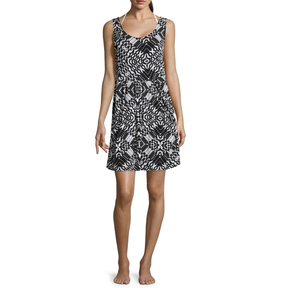 S O L D    a.n.a Deep-Pocket Swim Dress Cover-Up Size M